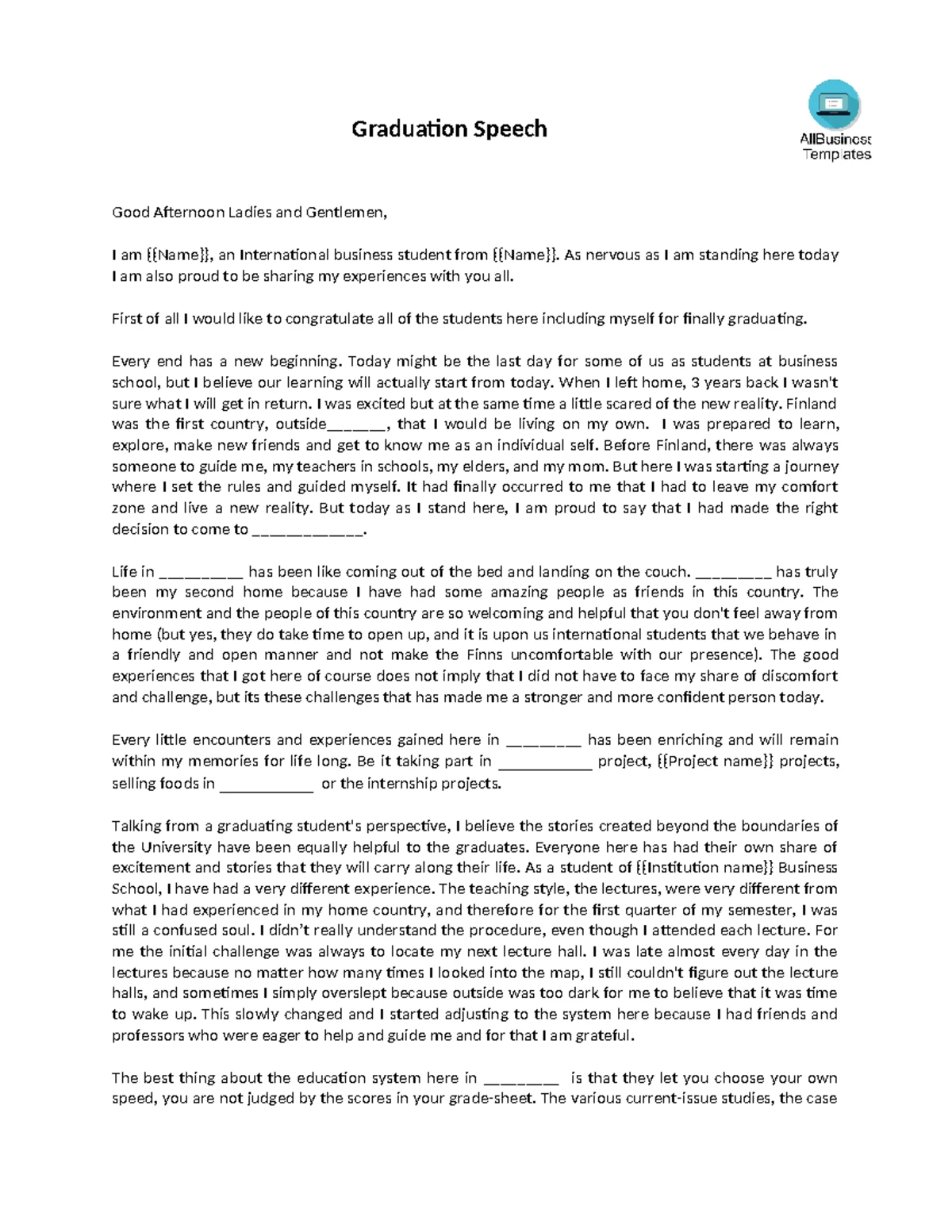 Graduation Emcee Script for 2023 Ceremony at [School Name] - Studocu