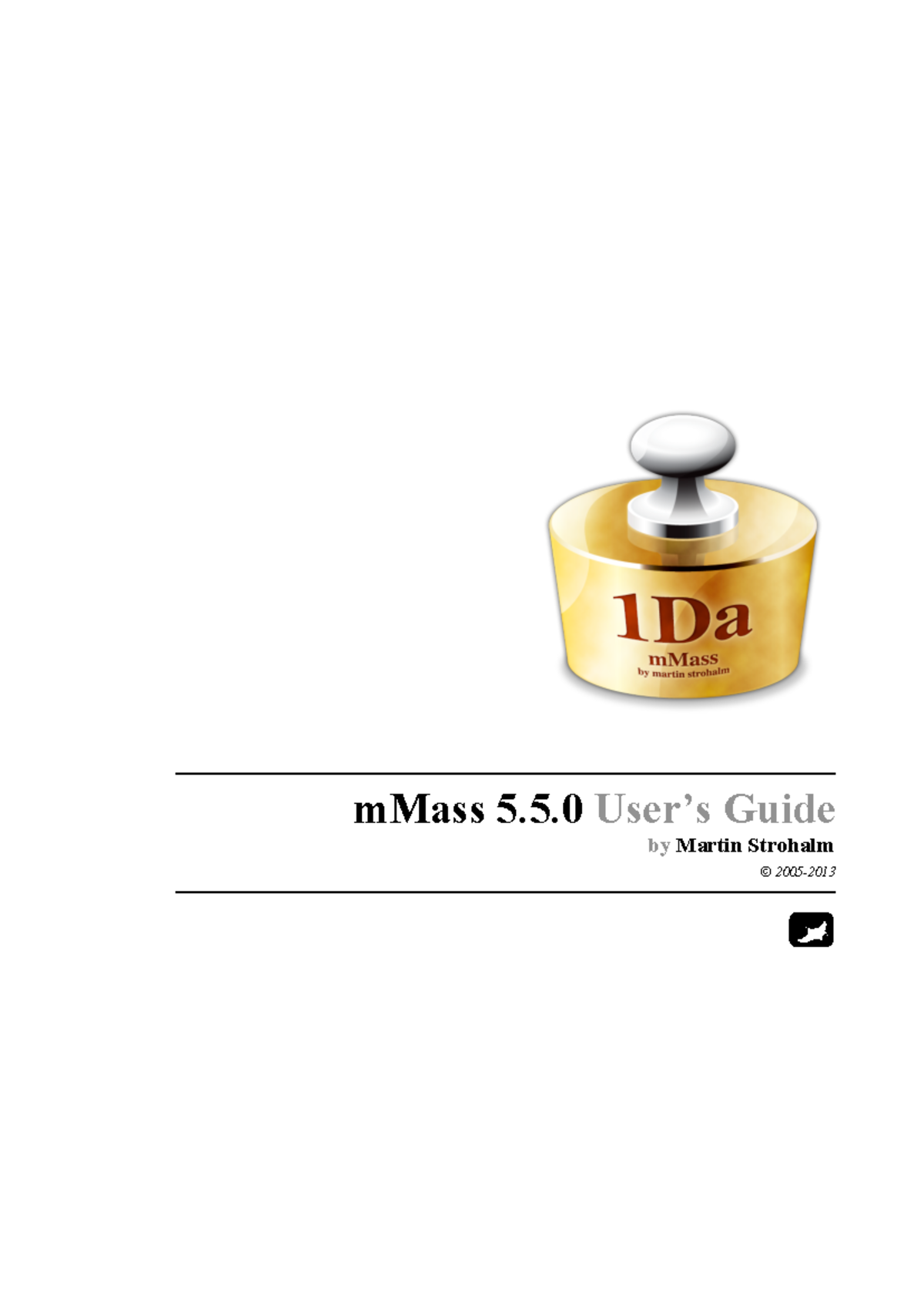 User Guide - manual mmass - mMass 5.5 User’s Guide by Martin Strohalm ...