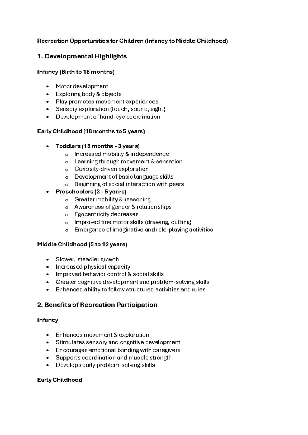 Study UNIT 5.1 PSCY111 - Prenatal & Childhood Development Overview ...
