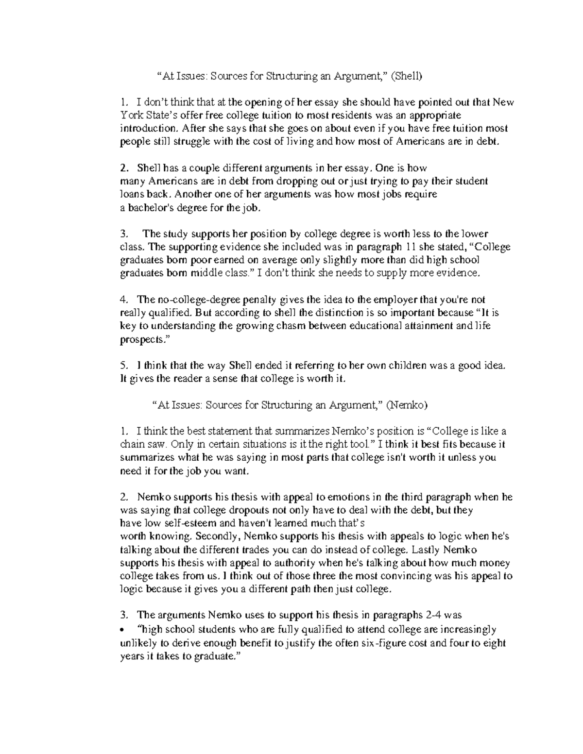 ENG 101 Assignment 2 Rough Draft Essay Analysis and Feedback - Studocu