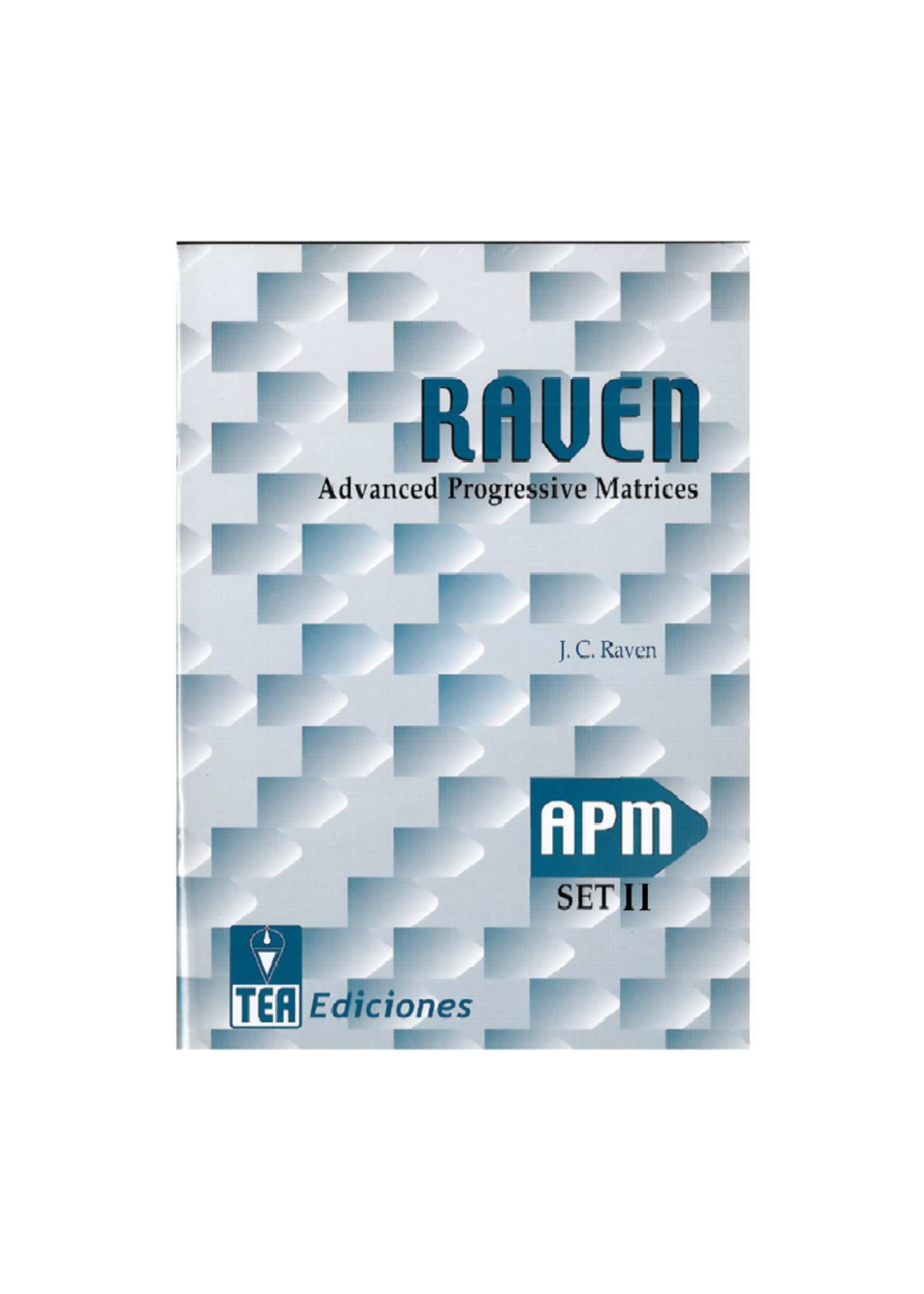 APM - this is a pdf of advance progressive matrices test - Social ...