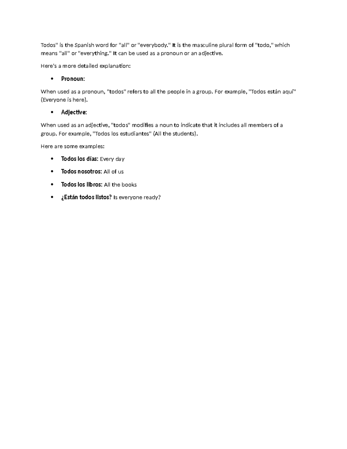 SPAN 101: Understanding the Use of 