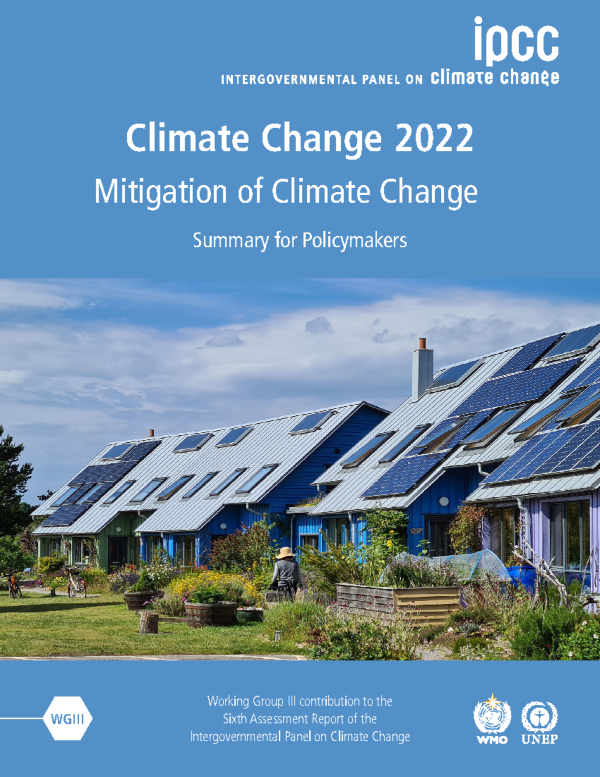 DAY 1 - IPCC WGIII Climate Change Mitigation Summary (2022) - Studocu
