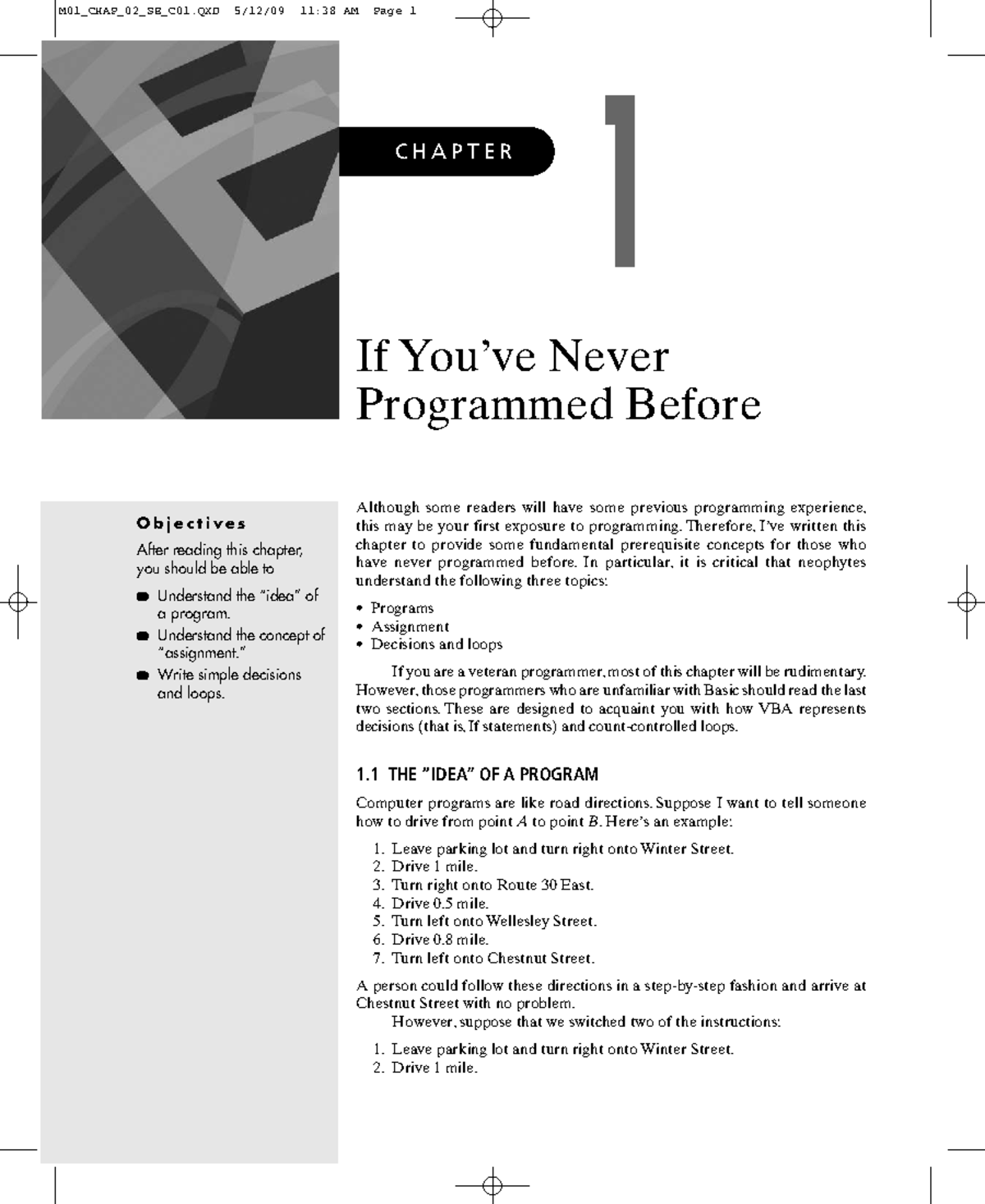 M01_CHAP_01_Intro_to_Programming_Basics - Studocu