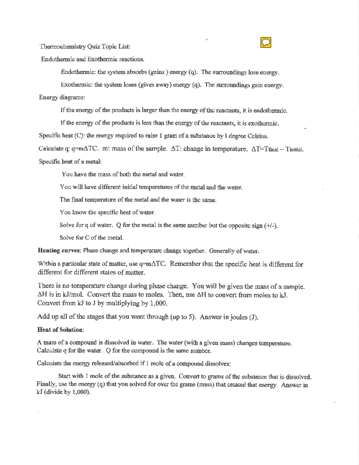 ADM General Chemistry 2 Final Exam Review: Module 1-3 Topics - Studocu