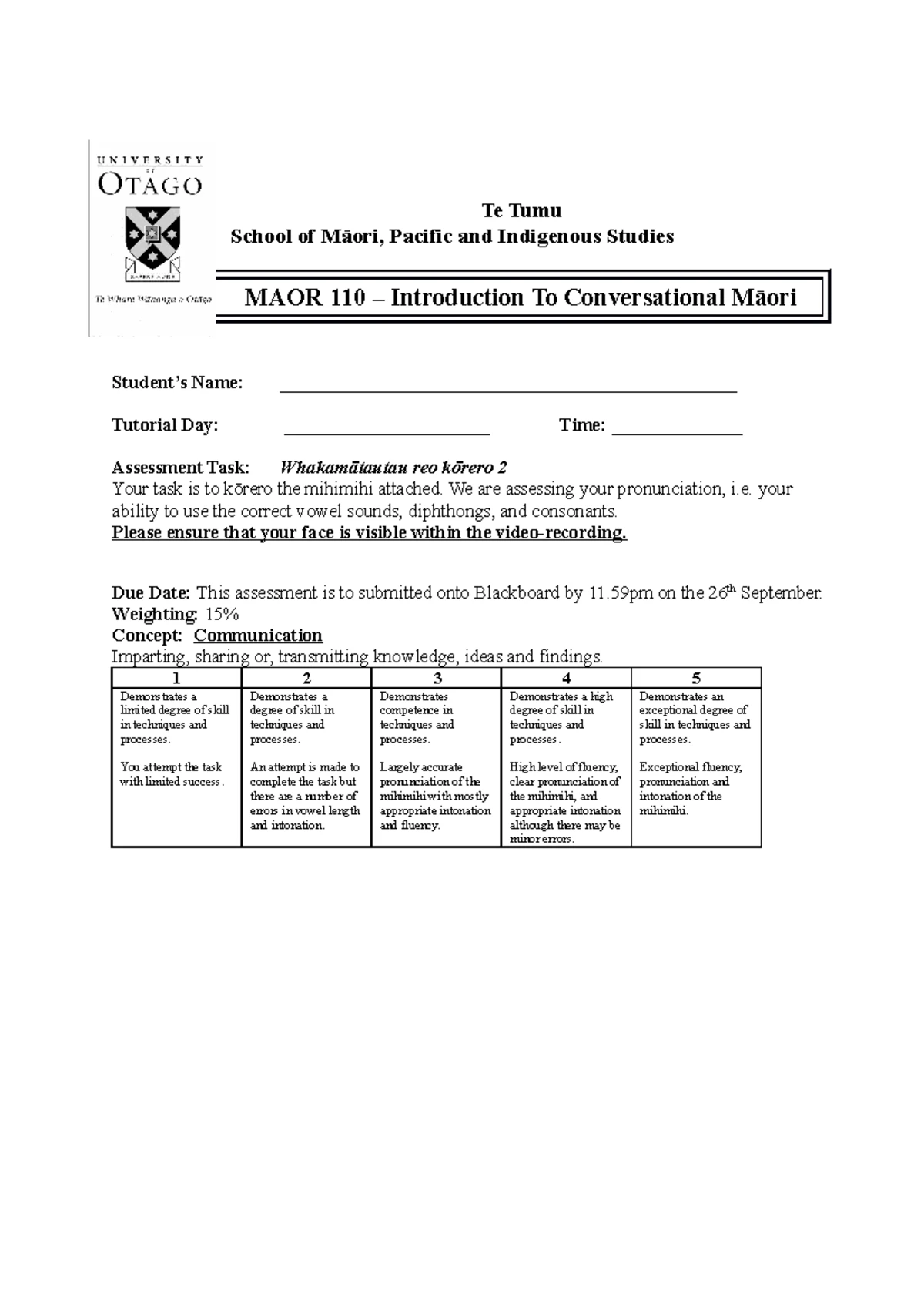 Full Mihi Resource - Putting Together a Mihi for a Hui 1 Tauparapara ...