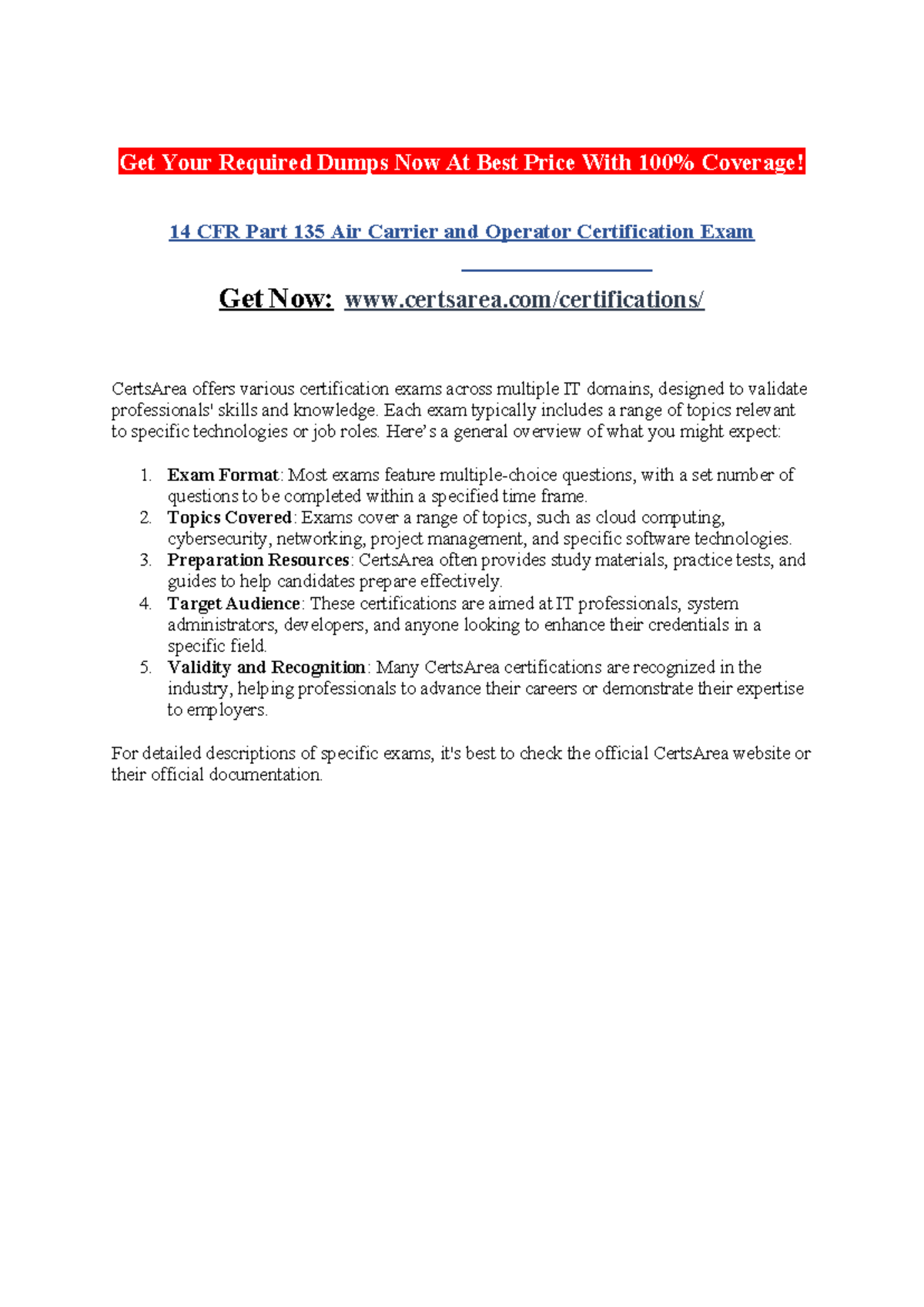 14 CFR Part 121 Air Carrier Certification Exam - Get Your Required ...