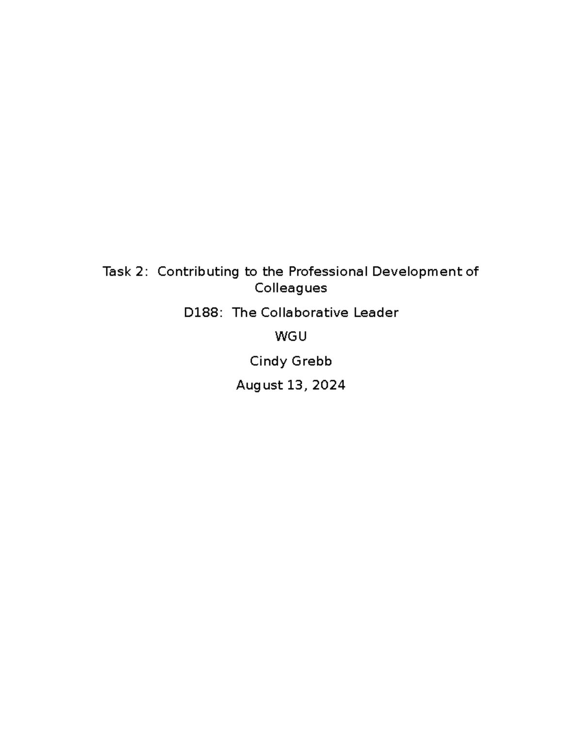 D630 Task 2: Evaluation of Reveal Math Curriculum for K-Grade - Studocu