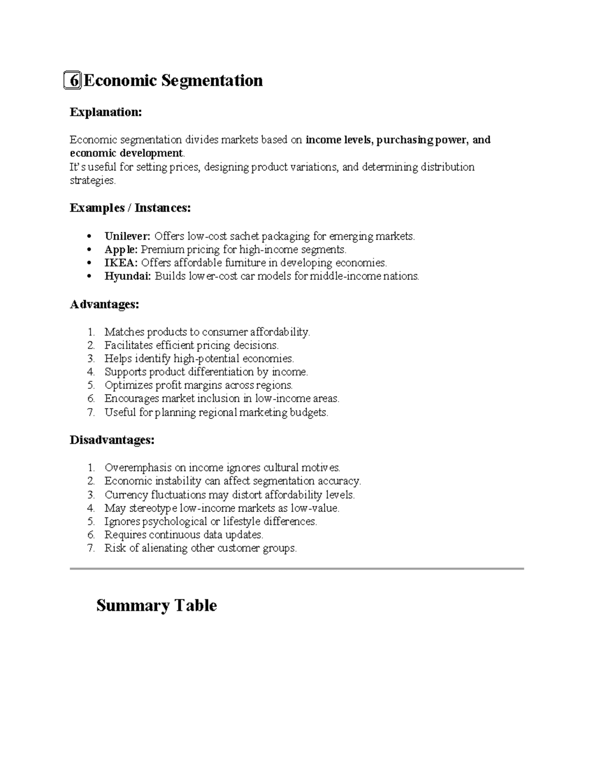 Economic Segmentation in Marketing Strategies: A Comprehensive Overview ...