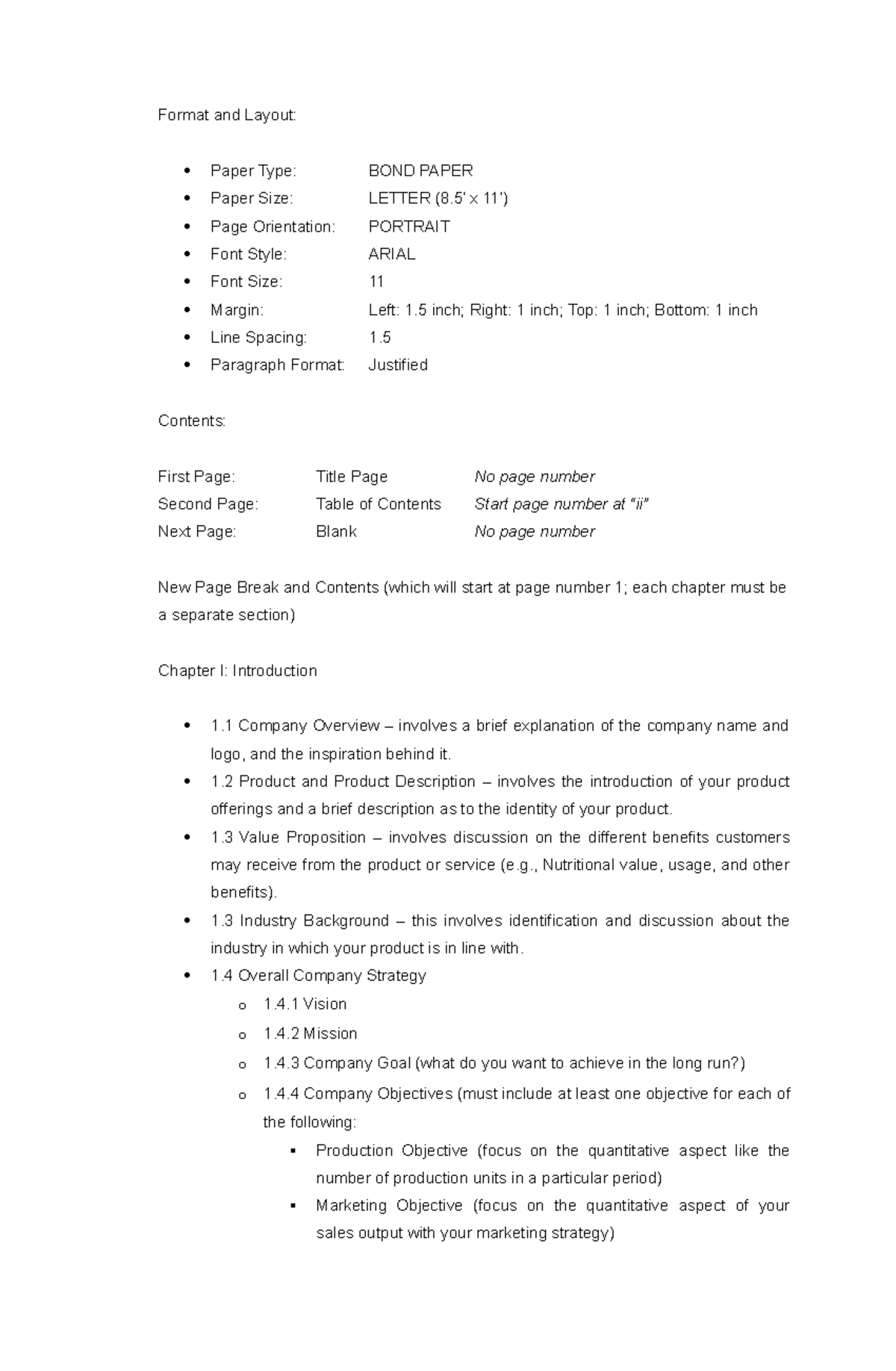 Business Plan Template: Comprehensive Guide for Success - Studocu