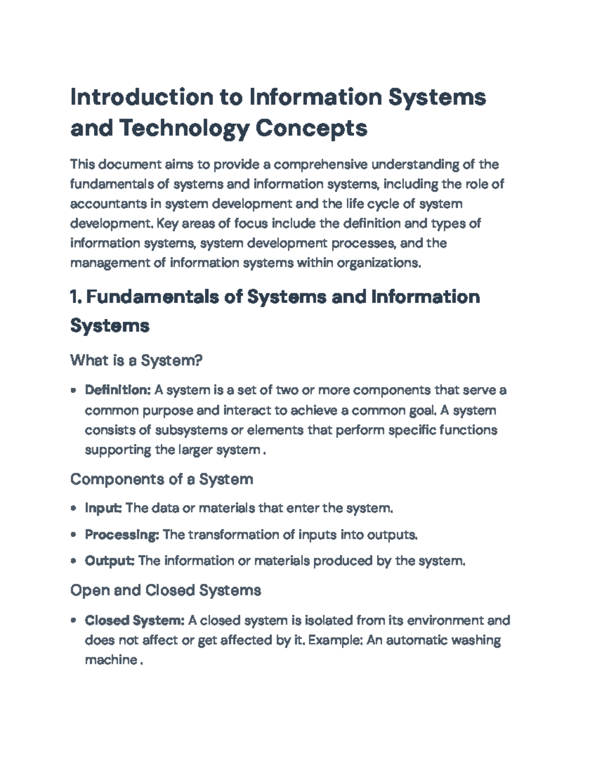 IS 101: Introduction to Information Systems & Accountant Roles in Dev ...