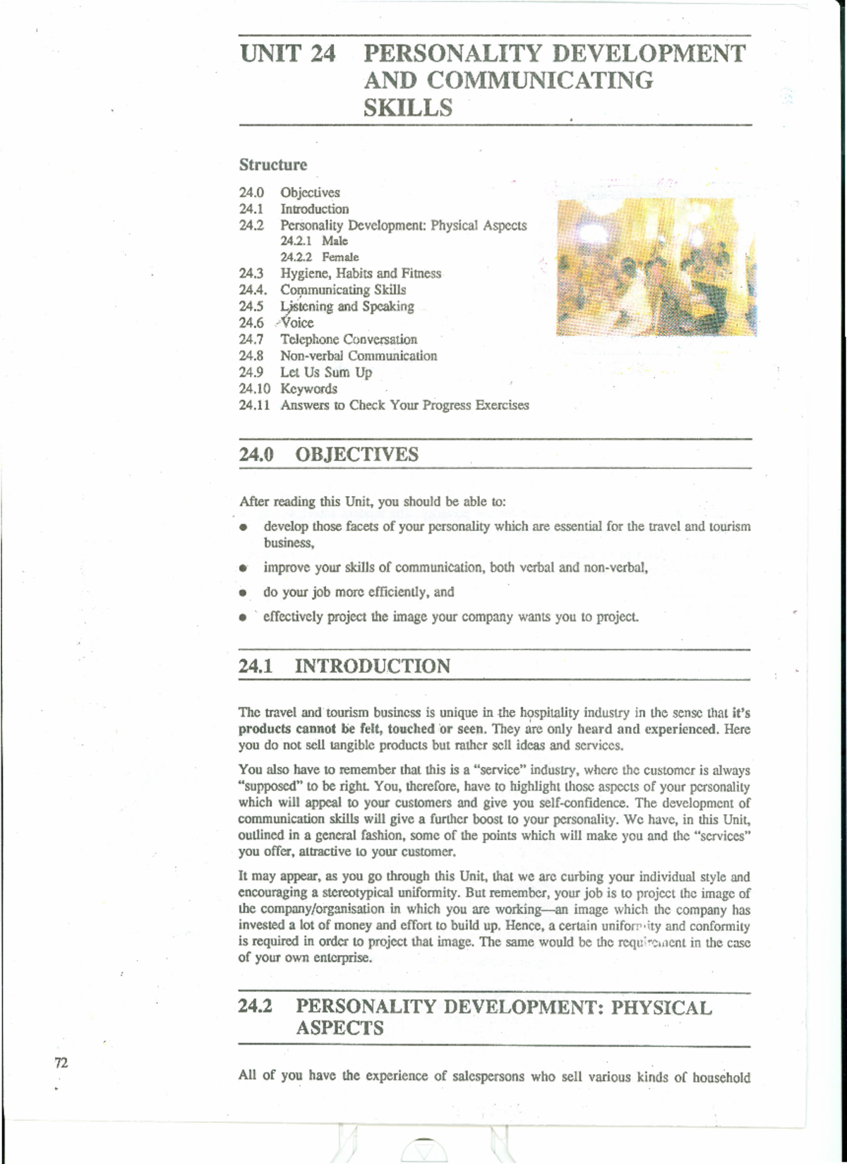 Unit-24 Personality Development And Communicating Skills - Structure 24 ...