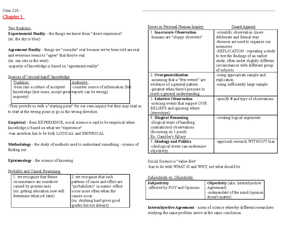 Lecture notes, lectures 1, 5, 7 - important words and key terms are ...