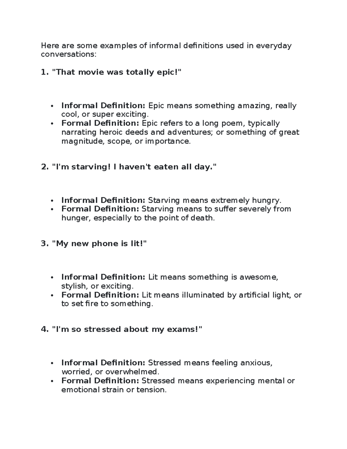 Demo - This is for my demo presentation - Here are some examples of ...