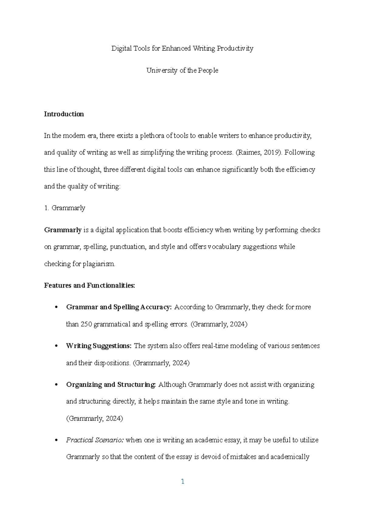 Digital Tools for Enhanced Writing Productivity - Digital Tools for ...