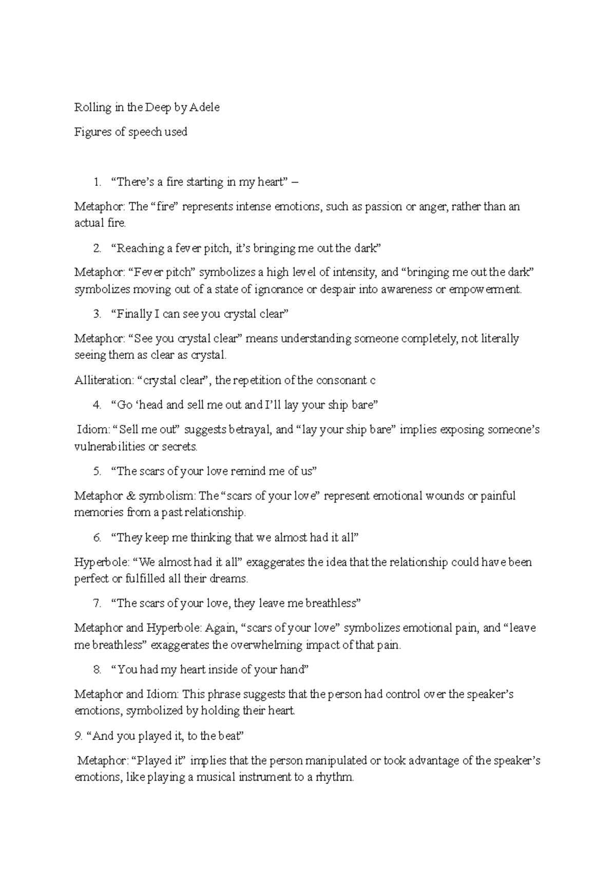 Fever Pitch Idiom