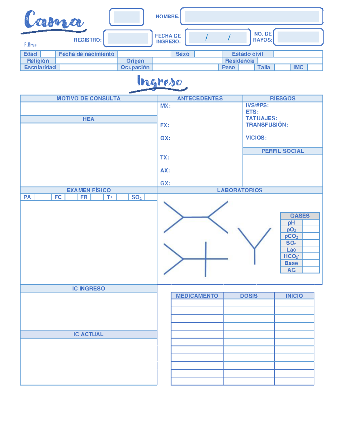 Historia Clínica de Paciente: Datos y Resultados Laboratoriales - Document Preview