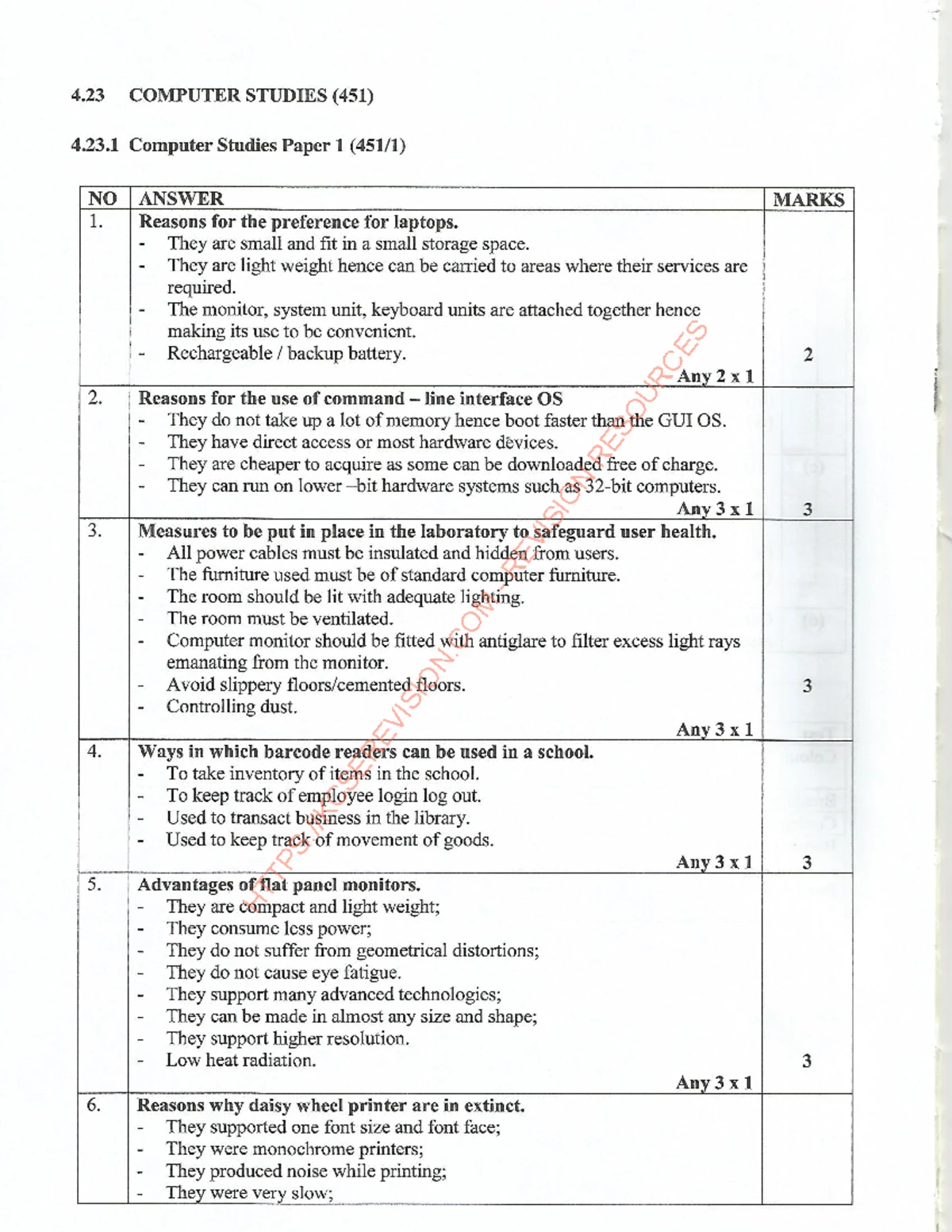 N5 Computer Practice June 2018 - GSN220(E)(M30)H NATIONAL CERTIFICATE ...