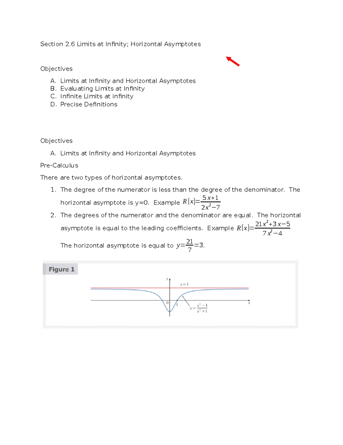 Limits at Infinity & Horizontal Asymptotes: Concepts & Applications ...