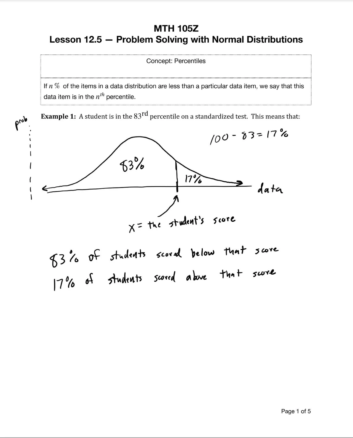 MTH 105Z Final Exam Study Guide: Measures of Dispersion Explained - Studocu