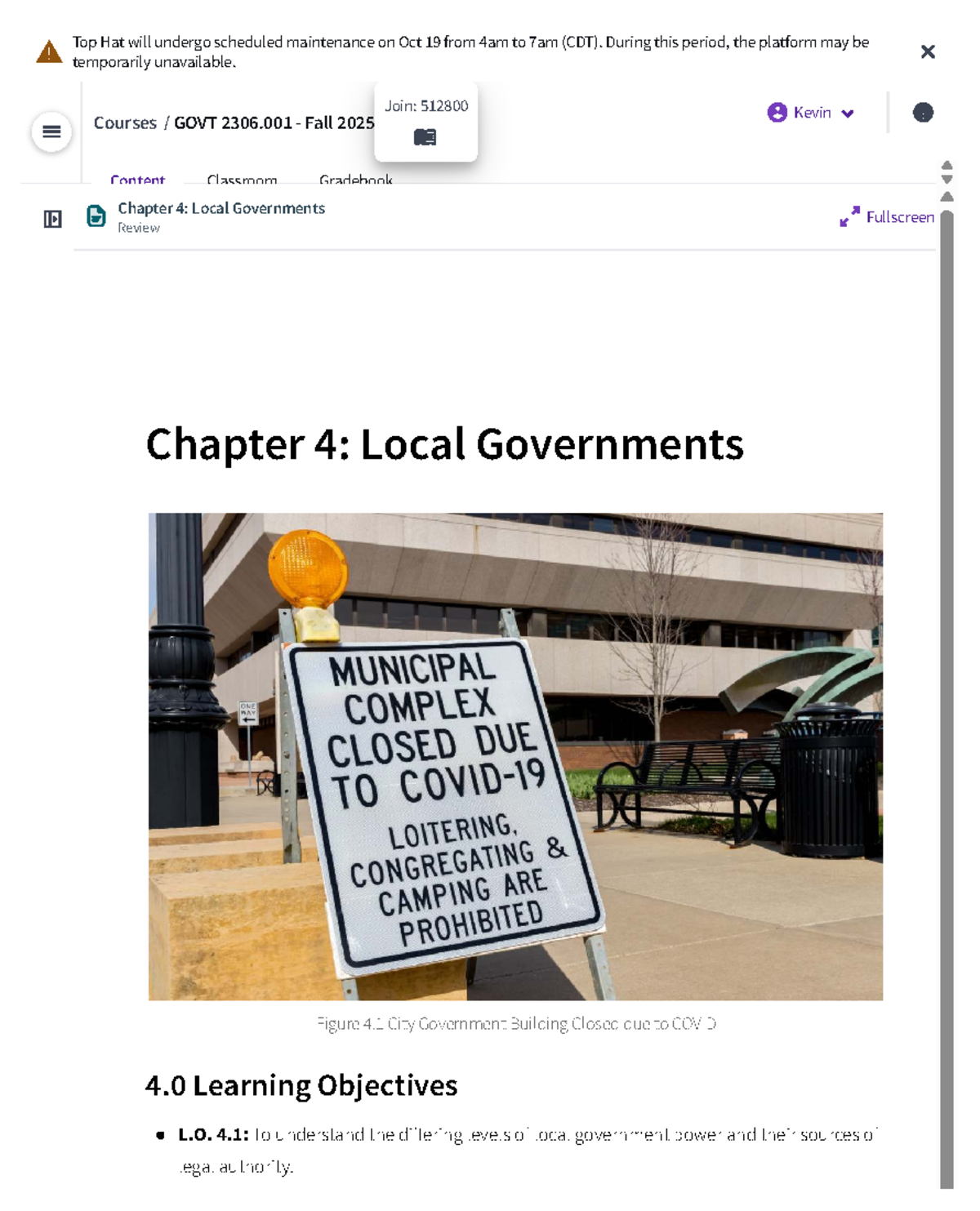 GOVT 2306.001 - Chapter 4: Local Governments Review - Studocu