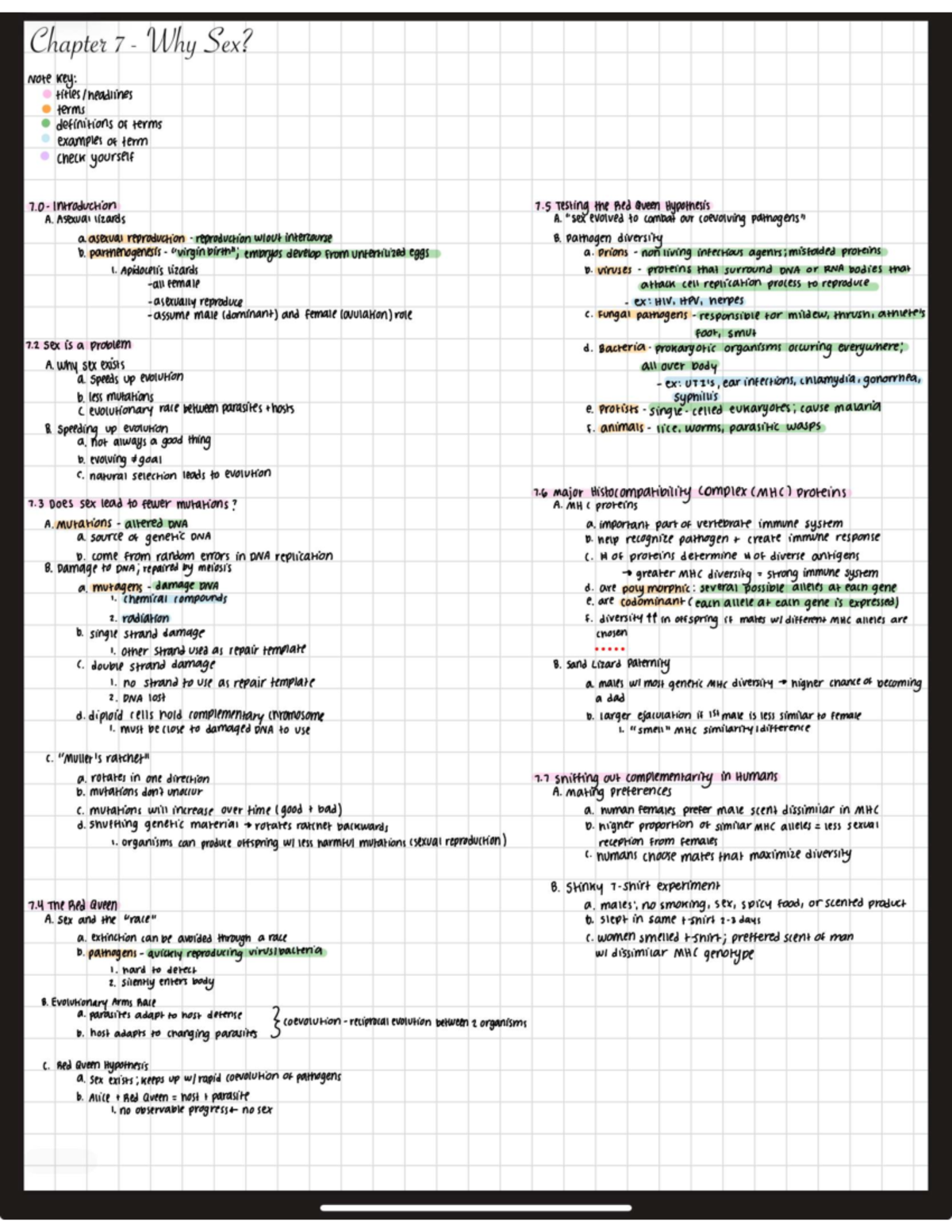 Chapter 7: The Red Queen Hypothesis and Sexual Reproduction Analysis ...