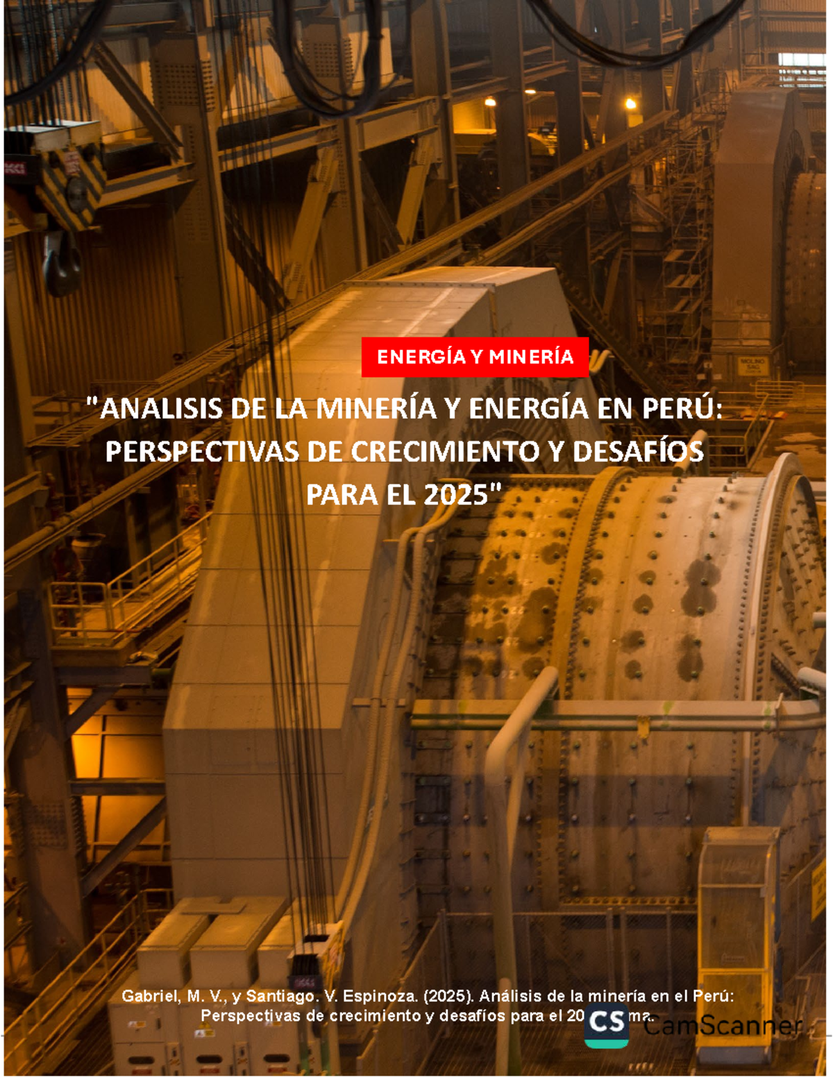 Análisis de la Minería y Energía en Perú: Perspectivas y Desafíos 2025 ...