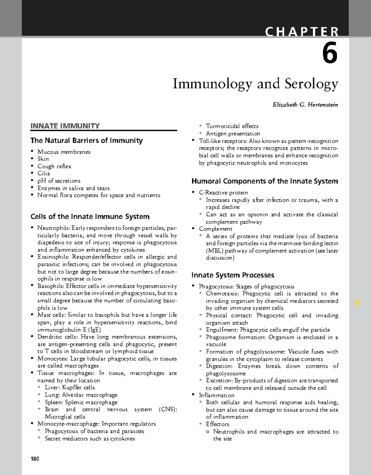 Elsevier IS - Practice Questions - C H A P T E R 6 Immunology and ...