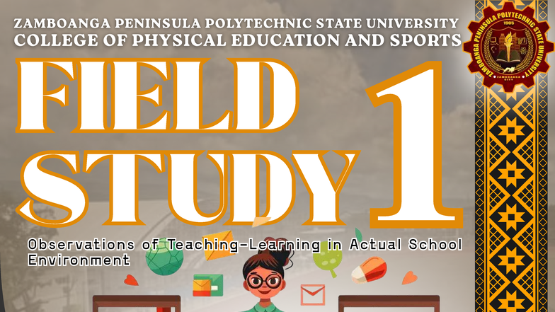 FS1 Cover Page - Bachelor of Physical Education - FIELD STUDY FIELD ...