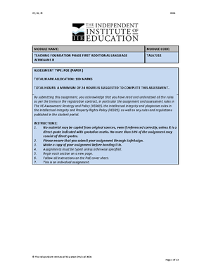 [Solved] Identify the requirements as stated in the CAPS document ...