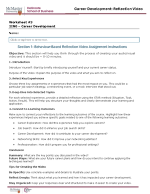Reflection on Interview Insights 2IN0: Key Learnings & Strategies - Studocu