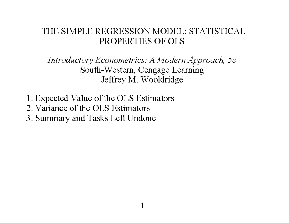 ECON 301: Final Exam Assignment 1 Answer Key and Solutions - Studocu