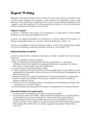 [Solved] Types of routine report - BUSINESS COMMUNICATION by Daniel ...