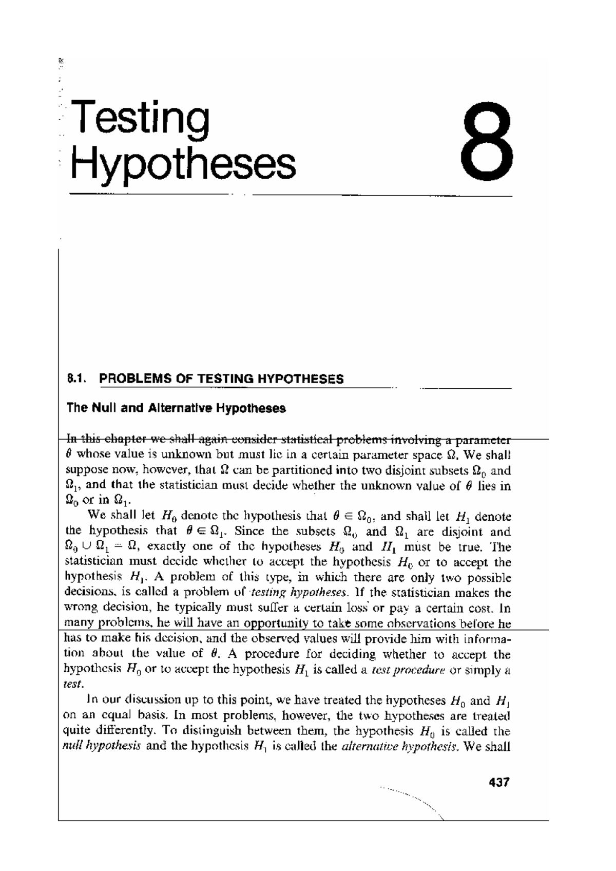Testing Hypotheses: Understanding Null and Alternative Hypotheses in ...