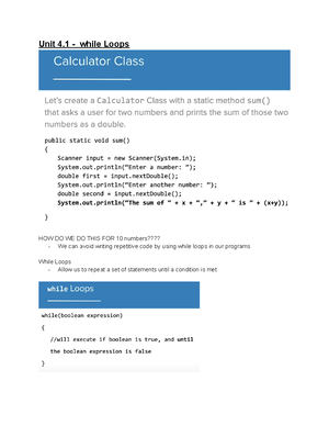 Unit 3 - IF Statements - AP Computer Science A Notes from CODEHS - Unit ...