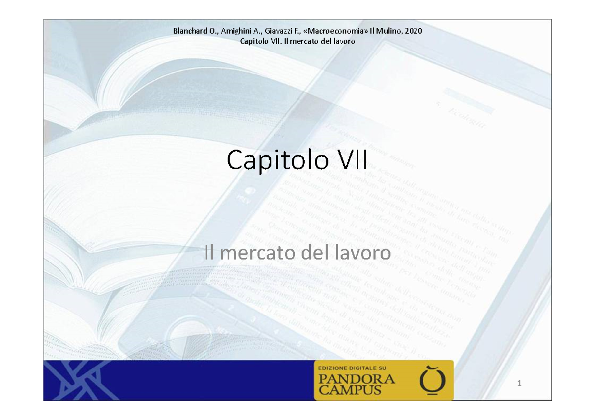 BAG Cap 7-2020 - appunti e slides del libro di macroeconomia capitolo 7 ...