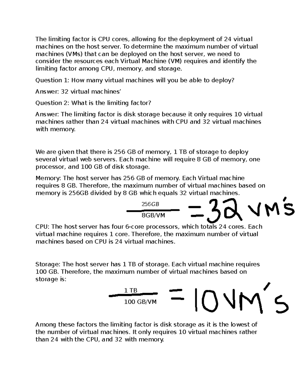 Storage Management - DFDFDF - The limiting factor is CPU cores ...