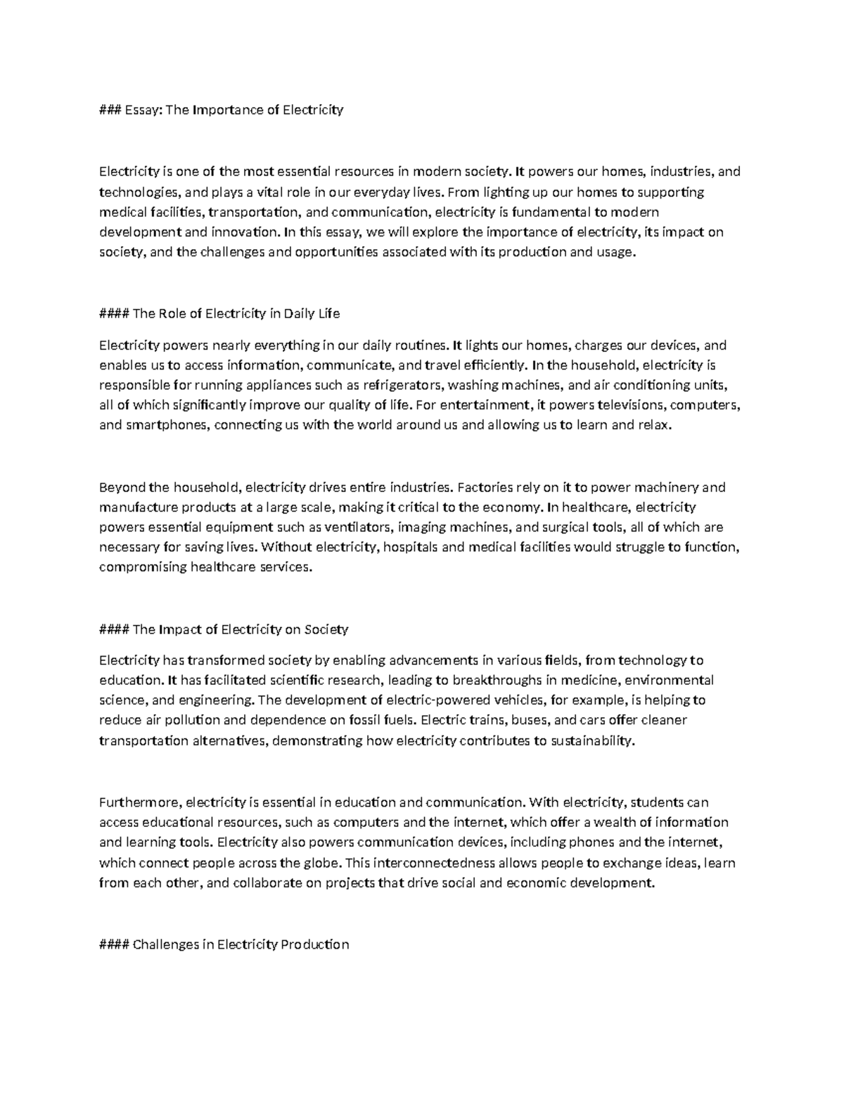 The Evolution of Electricity - 2790 Words | Research Paper Example, image size:1200x1553