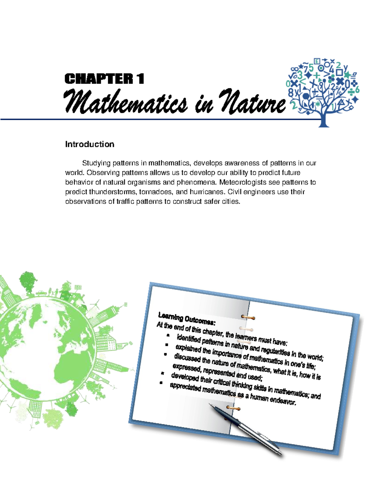 Chapter 1 - Patterns and Applications of Mathematics in the Modern ...