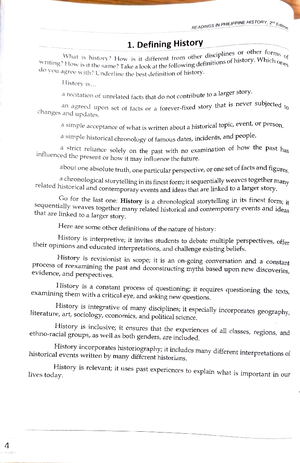 Philippines history module 2 - Module 2 Chapter 2: Content and ...