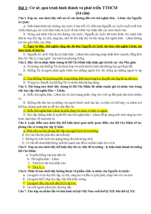 [Solved] Hy trnh by ni dung t tng H Ch Minh v ch ngha x hi - tư tưởng ...