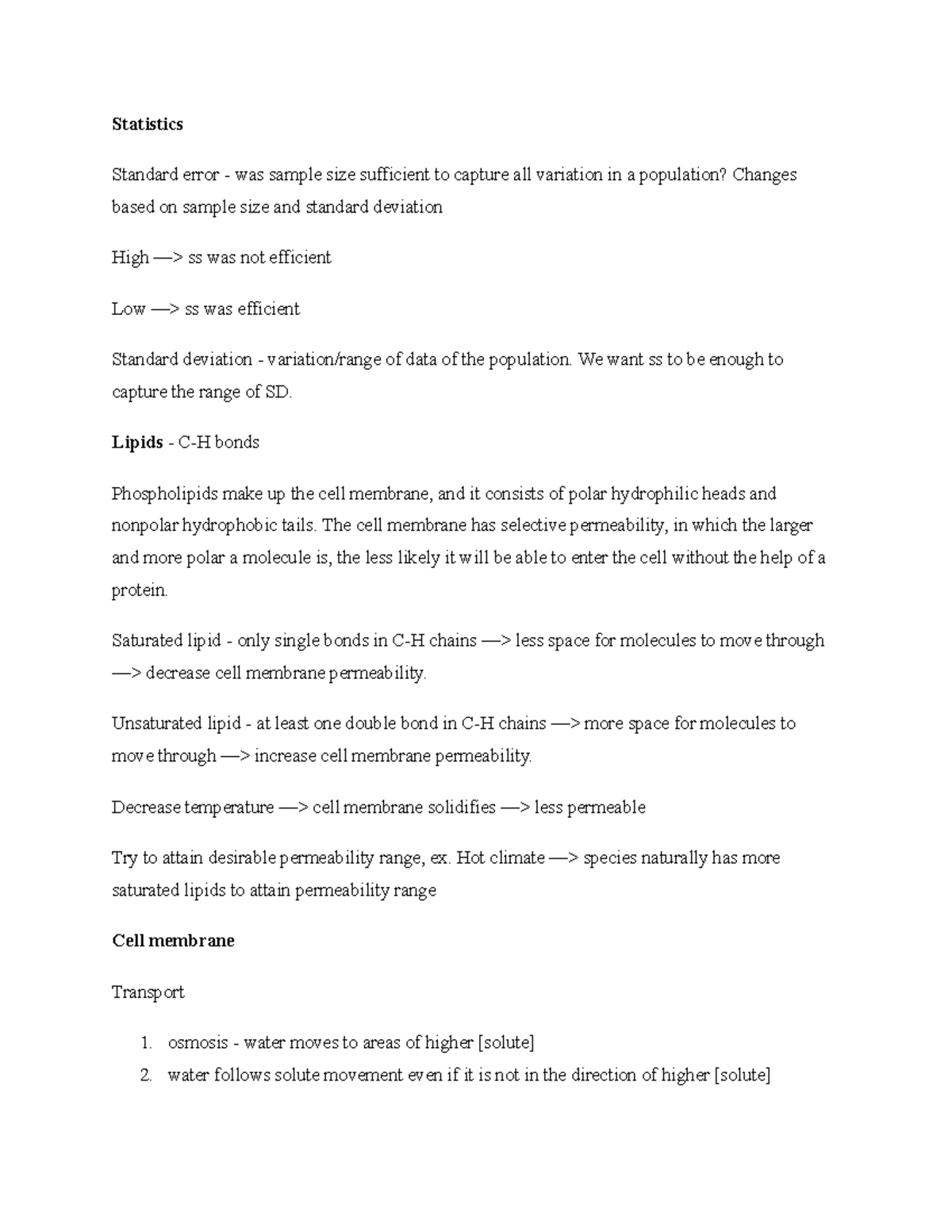 Bio 113 Final Exam Review: Key Concepts in Cell Biology and Genetics ...