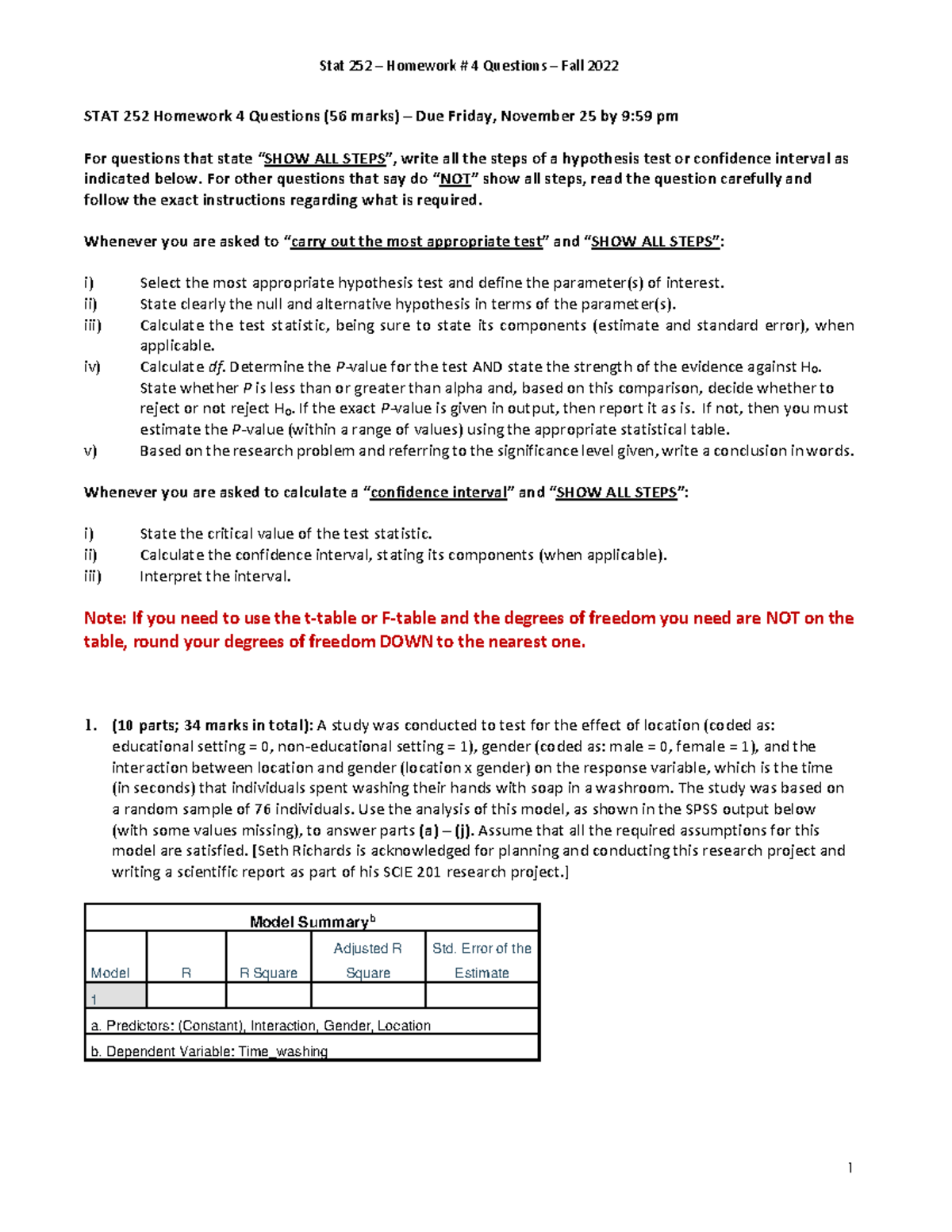 STAT 252-2022 Fall-HW4-Questions - STAT 252 Homework 4 Questions (56 ...