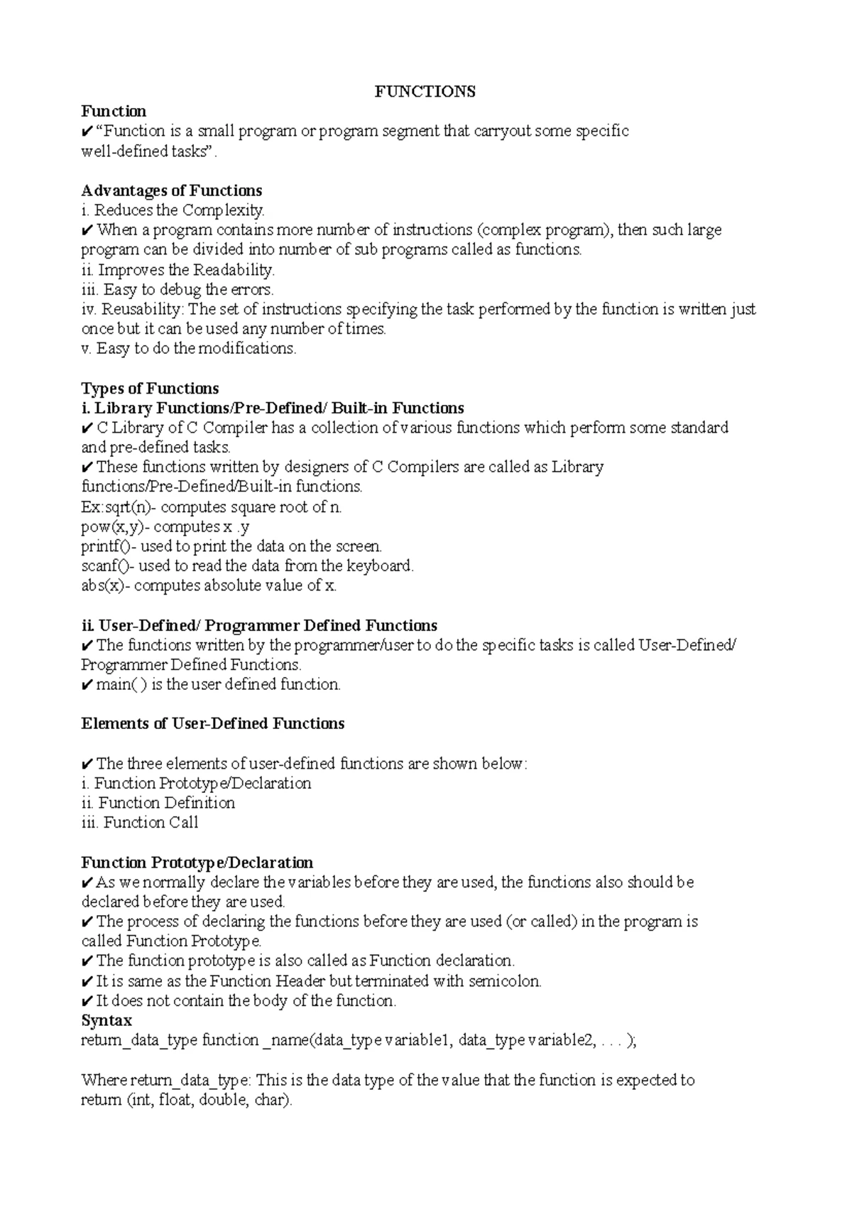 2D Array Programs - C Programming Basics (CS101) - Studocu