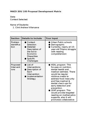 Research Instruments Preparation Guide for MA Students - Studocu