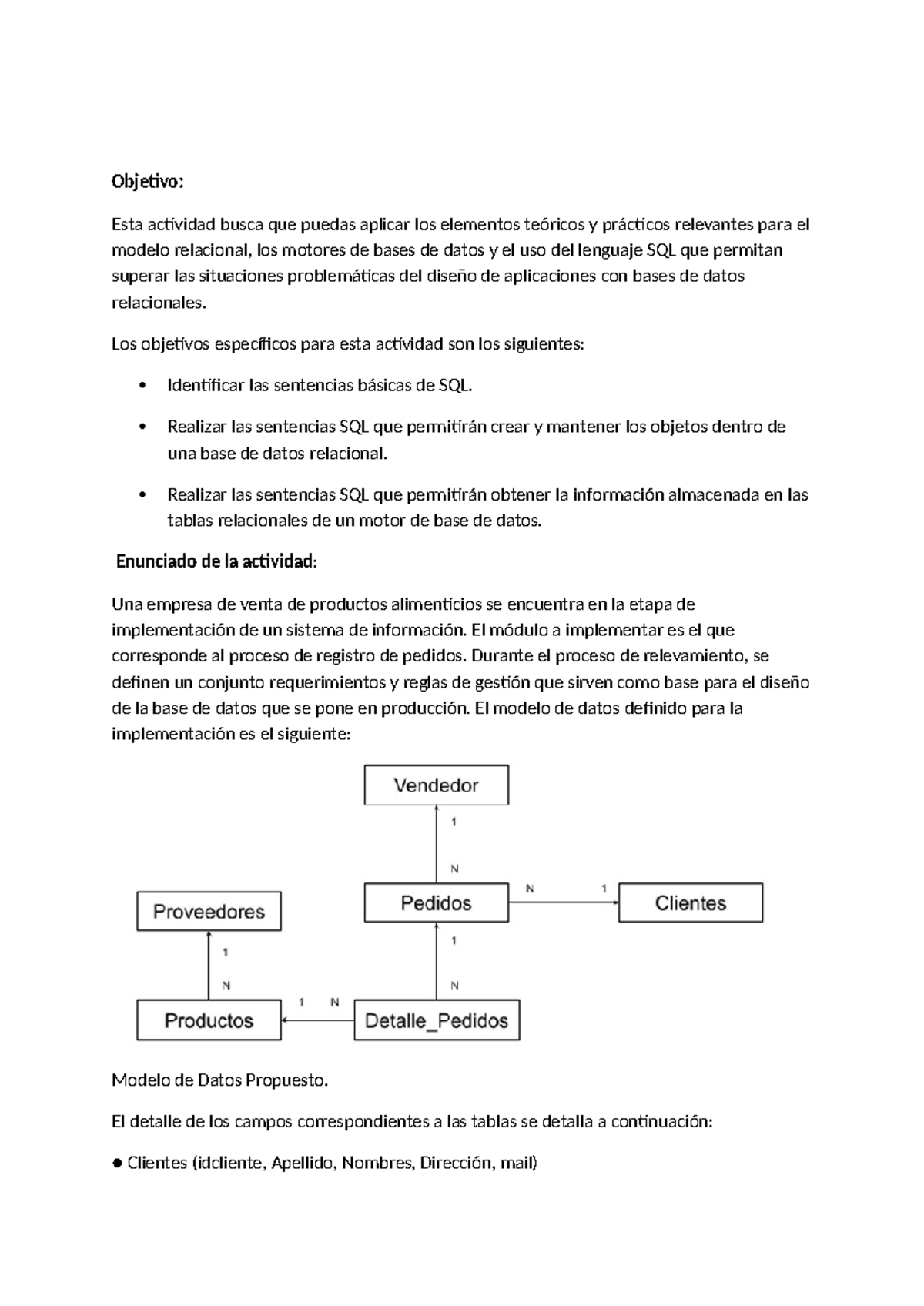 DABD 2025 TP1 - Implementación de SQL en Sistemas de Información - Studocu