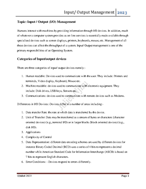 5.A. Process - OS NOTES - LECTURE 5 5. Process A process is basically a ...
