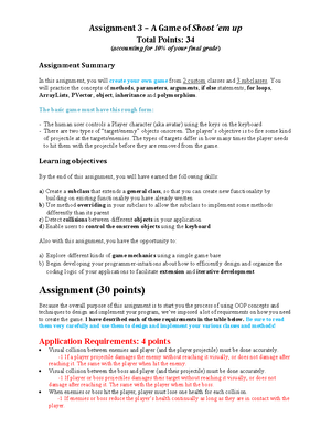 Assignment 4-General Guidlines-Spring 23 - Assignment 4 – Design and ...