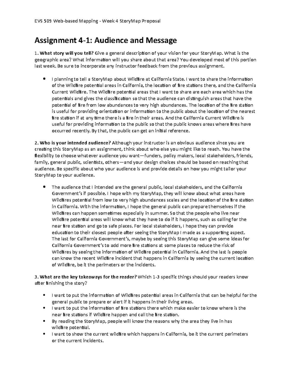 EVS509 Web-based Mapping Week 4 Final Project Proposal Assignment - EVS ...