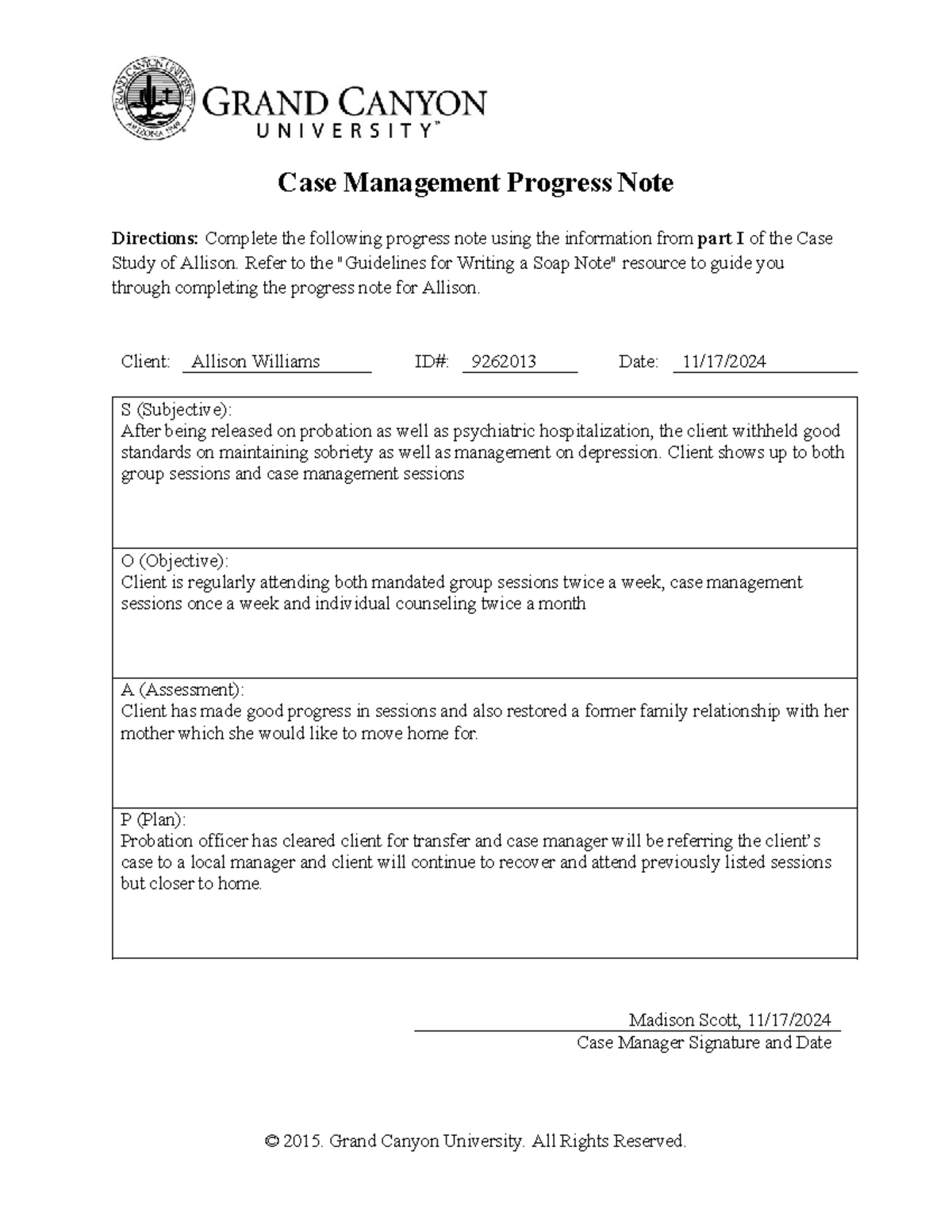 Case Management Career Overview - MS - Studocu